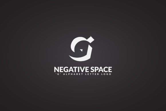 G Negative Space Logo for Modern Branding