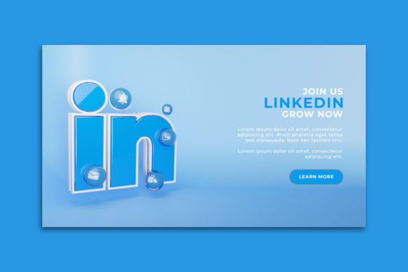 LinkedIn Marketing Web or Social Banner: A Strategic Design Solution for Celebrating Milestones