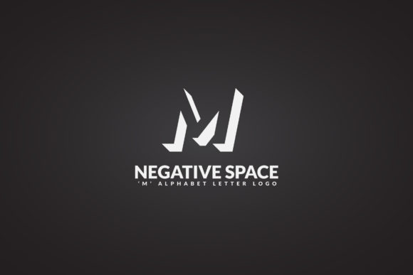 M Negative Space Logo: A Modern Identity Solution