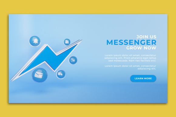 Messenger Marketing Web or Social Banner: Celebrate Your Subscriber Milestone