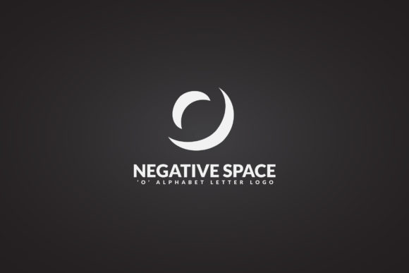 O Negative Space Logo
