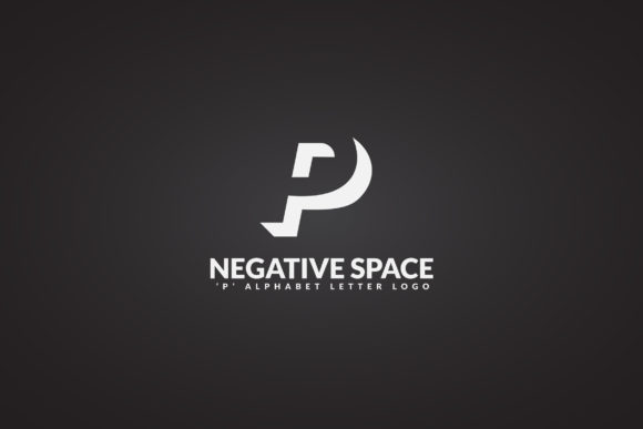 P Negative Space Logo