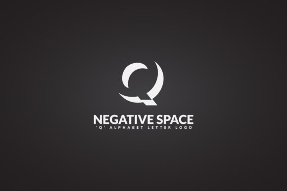 Q Negative Space Logo: A Modern 3D Identity