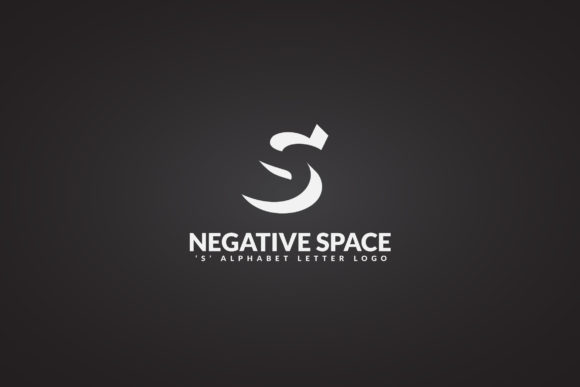 S Negative Space Logo