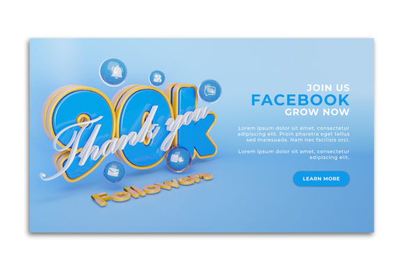 Thank You 90k Followers Web Banner