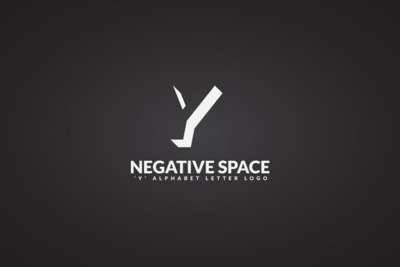 Y Negative Space Logo for Modern Branding